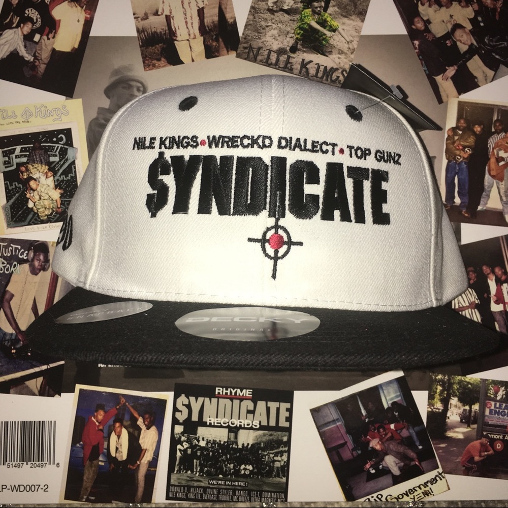 rhyme Syndicate wrecked Dialect x adjustable snap back NEW